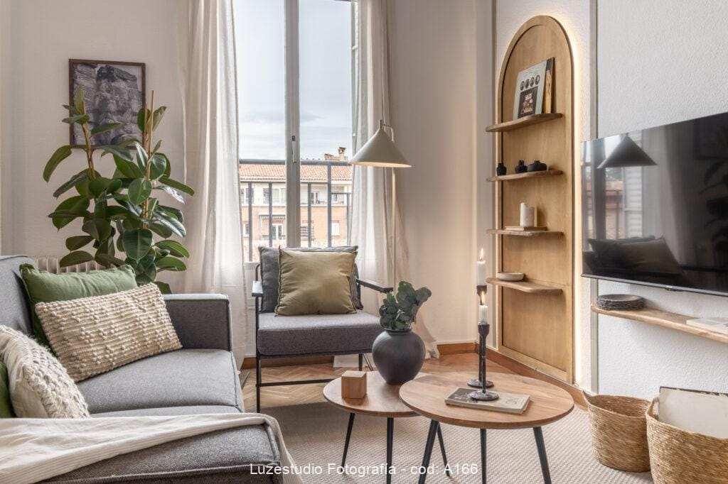 Fotografia de interiores piso home staging en Oviedo Asturias 2