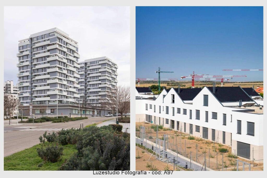 cONSTRUCCIONES residenciales en madrid por luzestudio